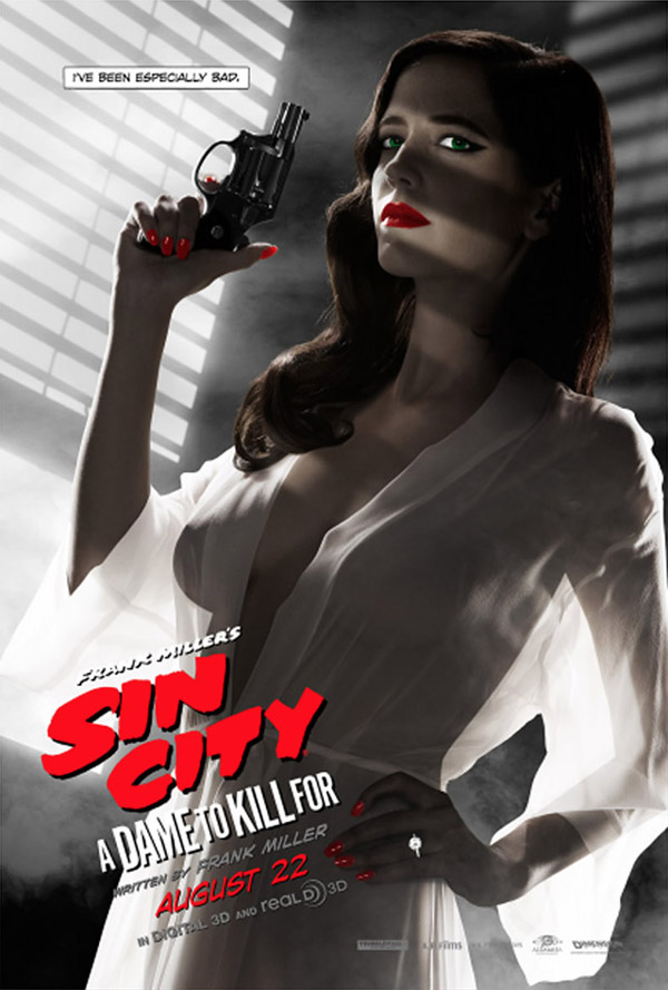 Sin City 2 λογοκριμένο ποστερ